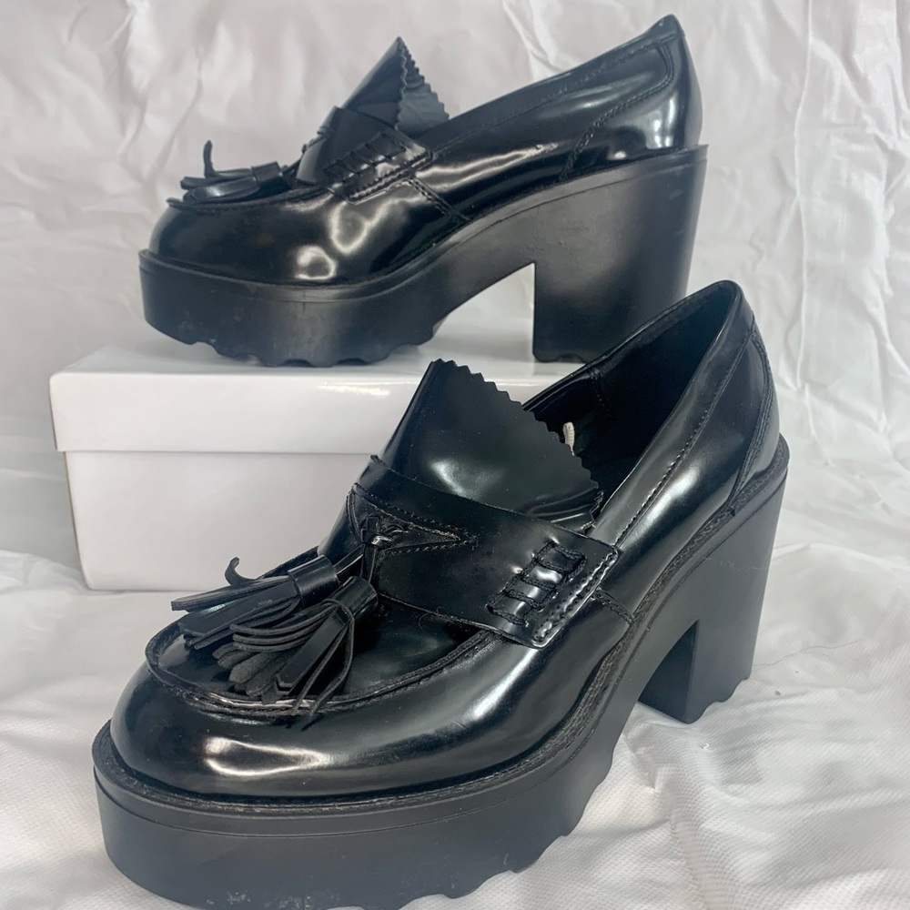 Mossimo Supply Co Leather Chunky Shoe